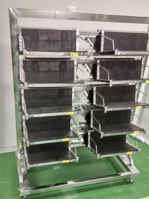 PCB掛藍周轉車